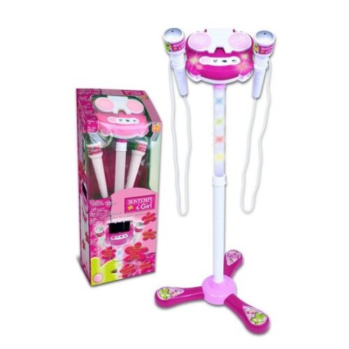 Microfono da palcoscenico con 2 microfoni Girl