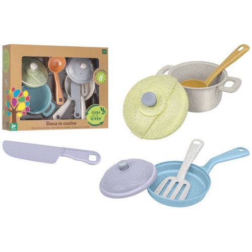 Cucina Set Accessori bioplastica 7zp