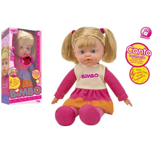 Bambola Canta con te 44cm morbida