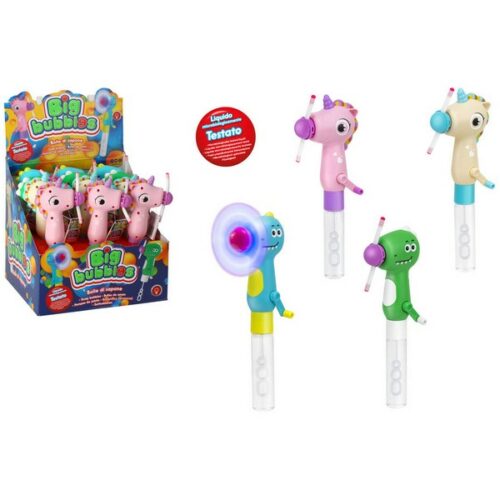 Bolle di sapone Unicorno/ Dinosauro con ventola