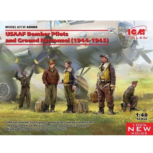 1/48 Usaaf bomber pilots and ground personnel