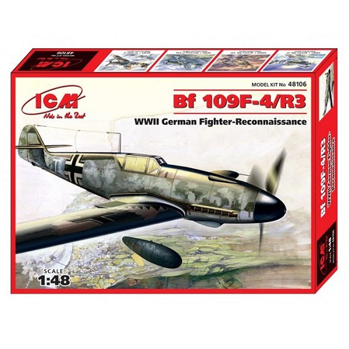 Bf 106F-4/R3 WWII German Fighter - Reconnaissance Plane