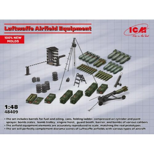 1/48 LW AIRFIELD EQUIPMENT KIT 1:48
