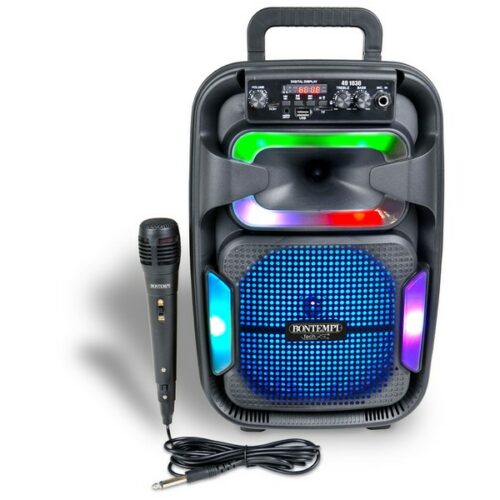 Cassa amplificatore Wireless 120 Watt con microfono e luci RGB