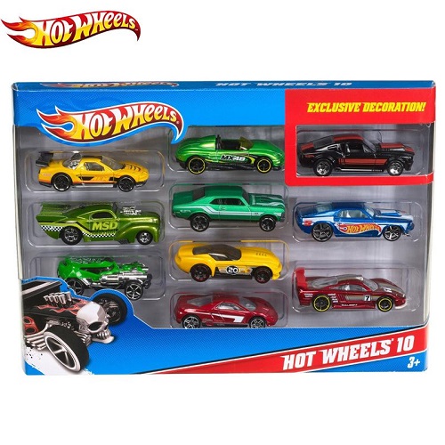 Hot Wheels confezione 10 veicoli
