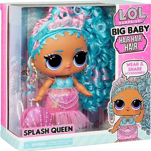 L.O.L  Surprise! Big Baby Hair Hair Hair Splash Queen