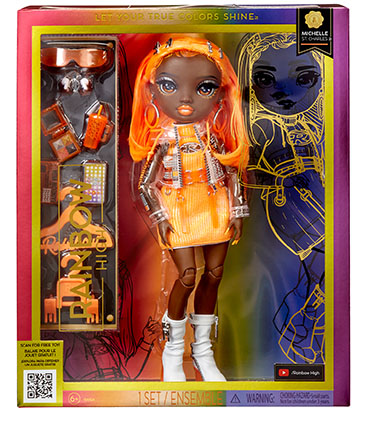 Rainbow High MICHELLE Fashion Doll  ass1
