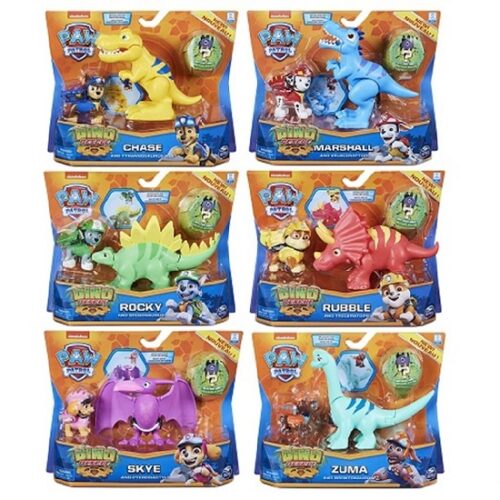 Paw Patrol Cuccioli con dinosauro asst.
