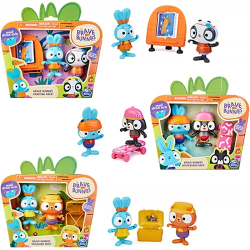 Brave Bunnies - Coniglietti & Friends asst.
