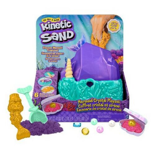 Kinetic Sand - Mermaid Crystal Playset