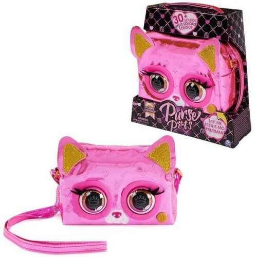 PURSE PETS Borsette in versione "Metallic Rosa"