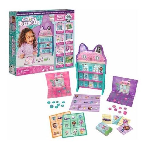 GABBY'S DOLLHOUSE, 8 giochi riuniti in 1 confezione