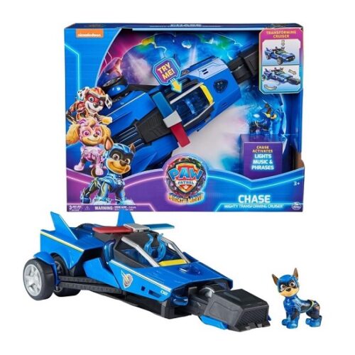 Paw Patrol CHASE  mighty trasforming cruiser