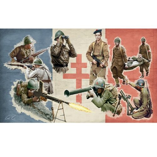 1/72 Free French Infantry