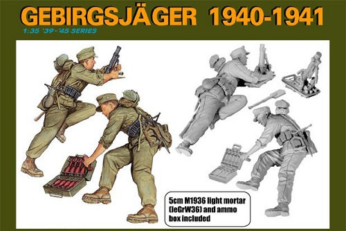 1/35 German gebirgsjager 1940-1941