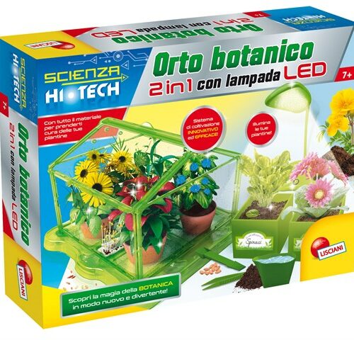 Orto Botanico 2 in 1 con lampada LED