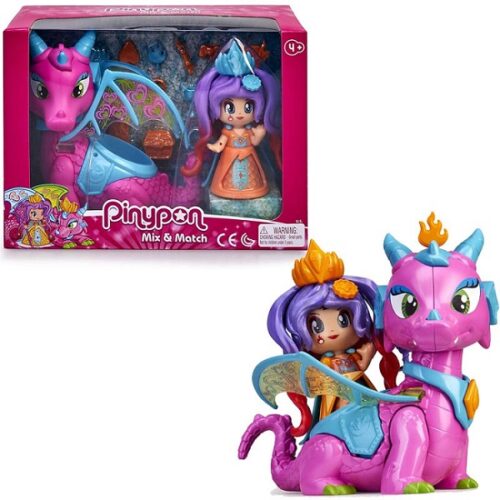 Pinypon Mix & Match principessa e drago