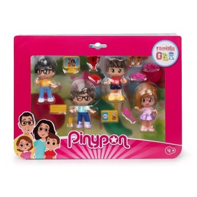 Pinypon - famiglia GBR con accessori
