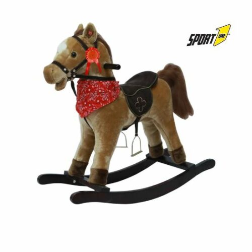 CAVALLO a dondolo MARRONE chiaro