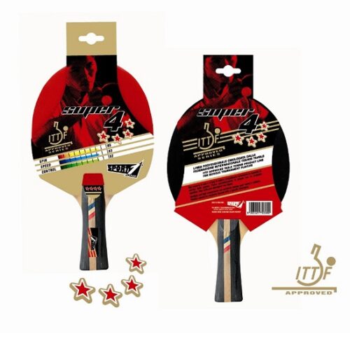 Racchetta Ping Pong SUPER 4*
