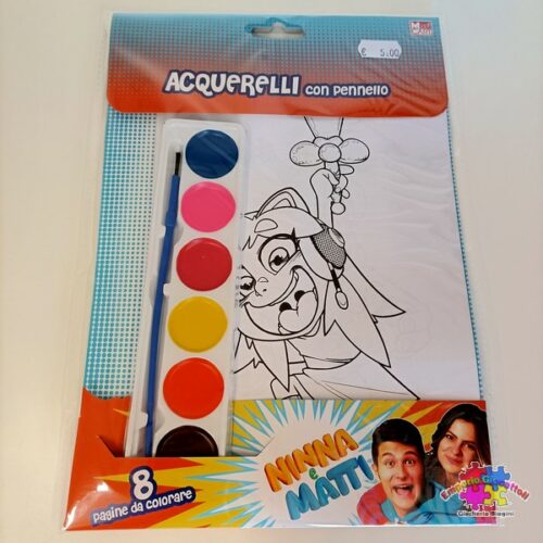 NINNA & MATTI  Acquarelli con pennello