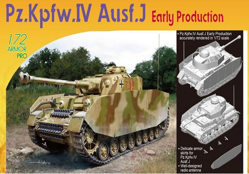 1/72 PZ.KPFW.IVAUSF.J EARLY