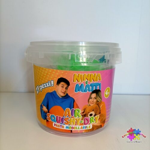 NINNA & MATTI  AIR SQUISHY-DRY
pasta modellabile secchiello
