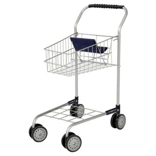 Carrello della spesa in metallo