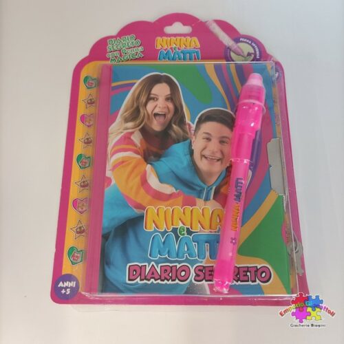 NINNA & MATTI  Diario segreto con penna magica