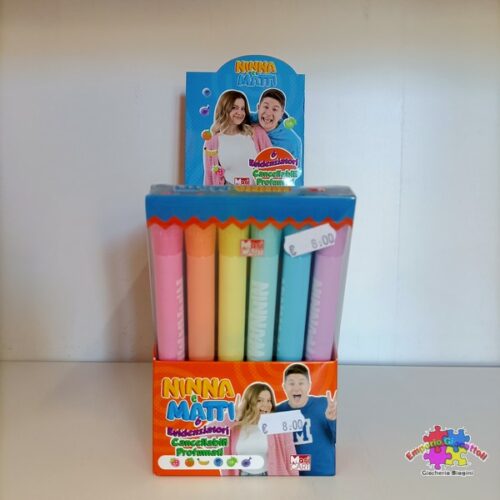 NINNA & MATTI  6evidenziatori cancellabili