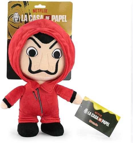 Peluche La Casa di Carta assortiti