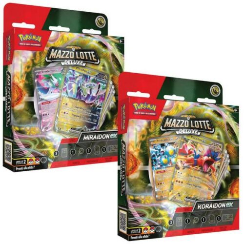 Pokemon mazzo lotte deluxe Miraidon Koraidon