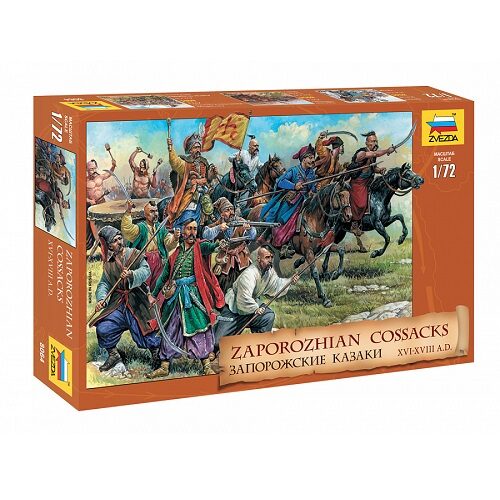 1/72 Zaporozhian cossacks xvi-xviii a.d.
