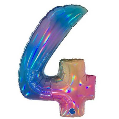 Palloncino metallico 4 rainbow