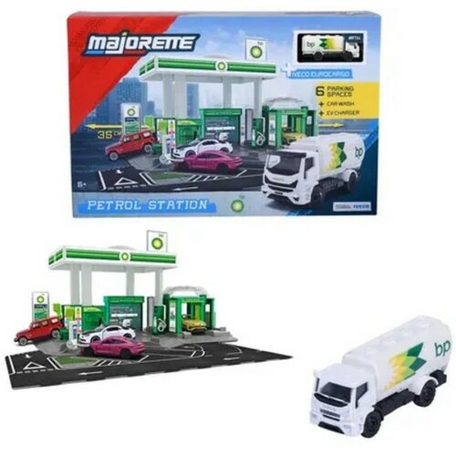 Majorette Stazione di servizio BP + 1 auto
