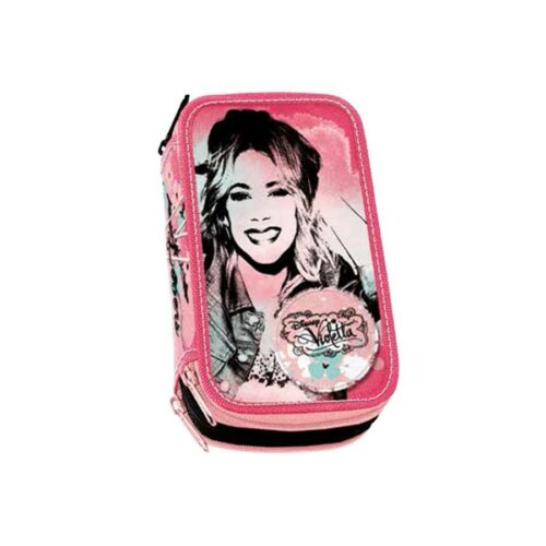 Astuccio 3 Zip Violetta