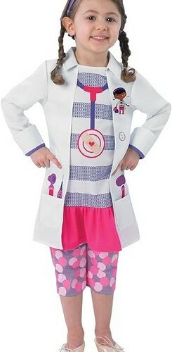 Costume Dott.ssa peluche 2-3 anni