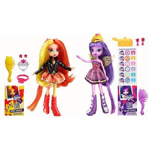 My Little Pony EQUESTRIA Girls -Sunset+Twilight