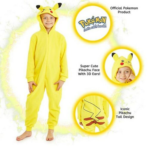 Costume Pokemon Pikachu 4-6 anni