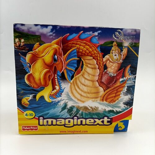 Imaginext - Re Nettuno e Mostro Marino