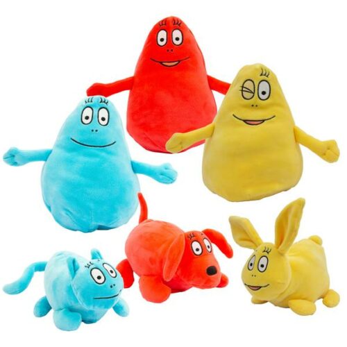 Barbapapà peluche trasformabili ( 3 soggetti)
