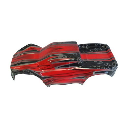 CARROZZERIA VERNICATA 1/10 MONSTER TRUCK ROSSA