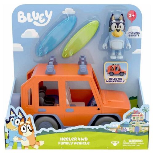 BLUEY  - Veicolo con personaggio