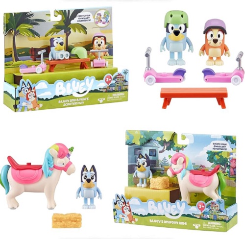 BLUEY playset pers. e accessori