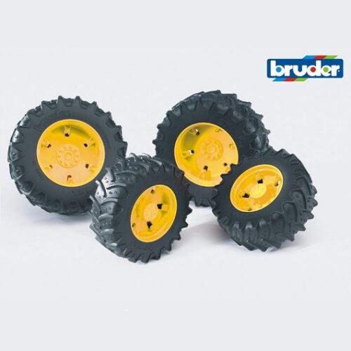 Ruote gemellari gialle