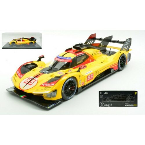 1/18  Ferrari 499 P 24h le Mans  #83 giallo special