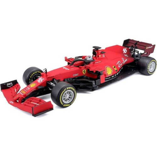 1/18 F1 Ferrari SF21 #16 C. Leclerc red wheels
