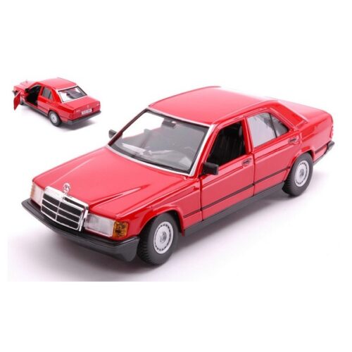 1/24 Mercedes-benz 190E 2.6 1987 rossa