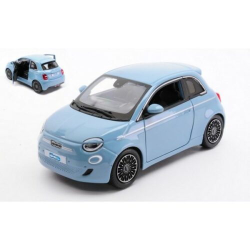 1/24  Fiat 500e (2023) azzurra