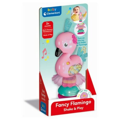 Sonagliino - Fancy Flamingo con ventosa